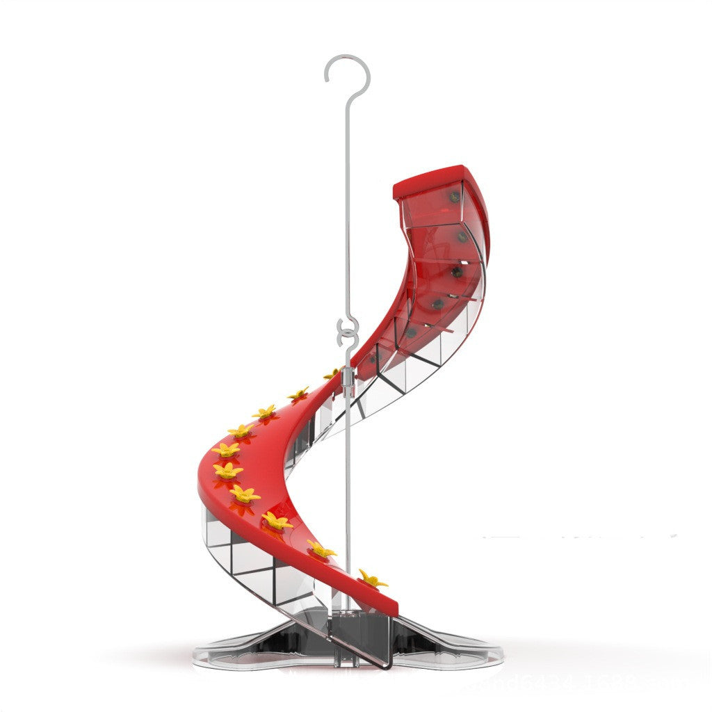 spiral hummingbird feeder