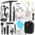 121Pcs Per Set Survival Kits Professional Emergency Survival Gear Tactical First Aid Kit Supplies For Outdoor Adventure Camping Hiking