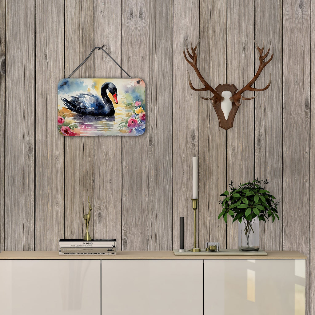 Black Swan Wall or Door Hanging Prints