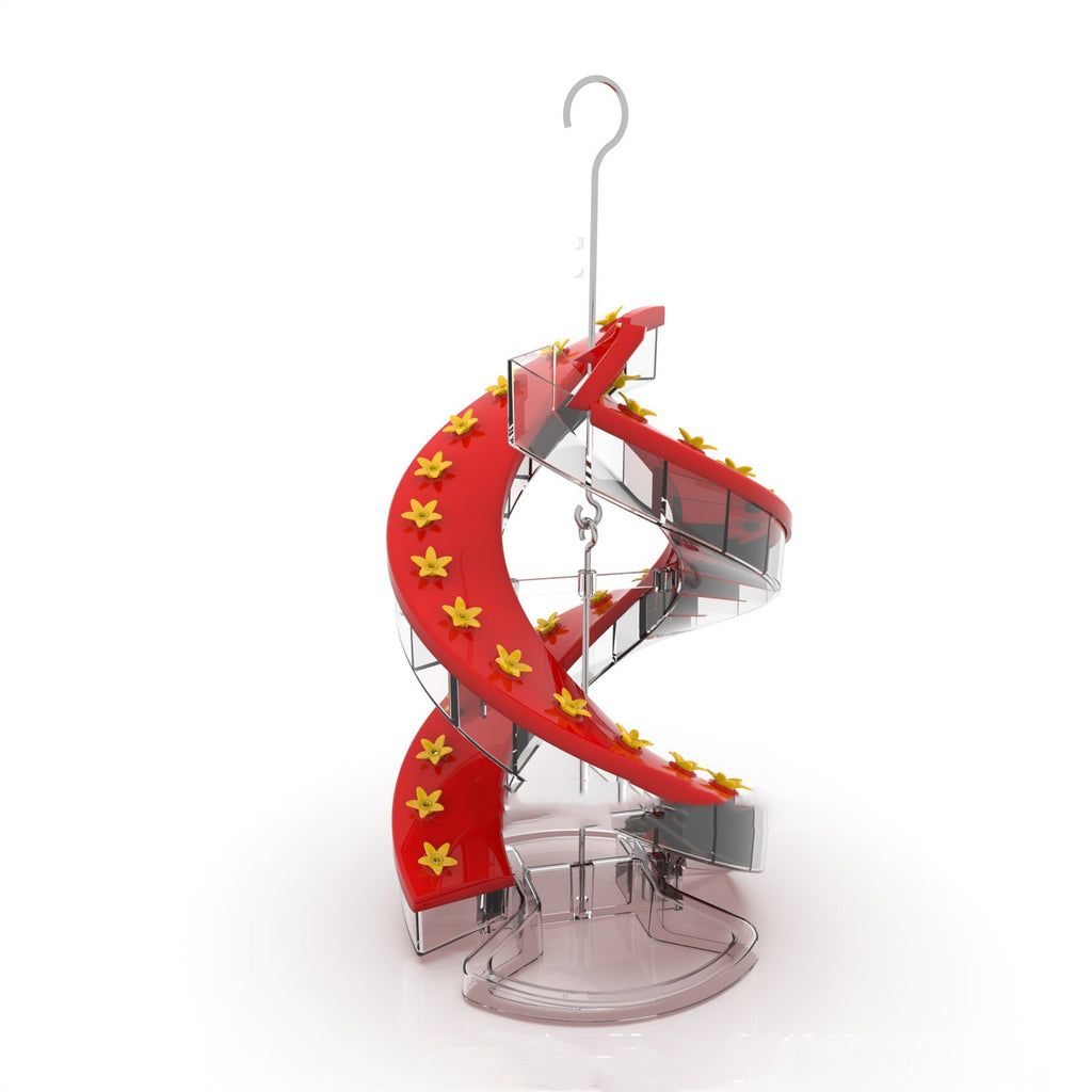 spiral hummingbird feeder